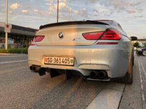 BMW M6 F06/F12/F13 V-Style Diffusor